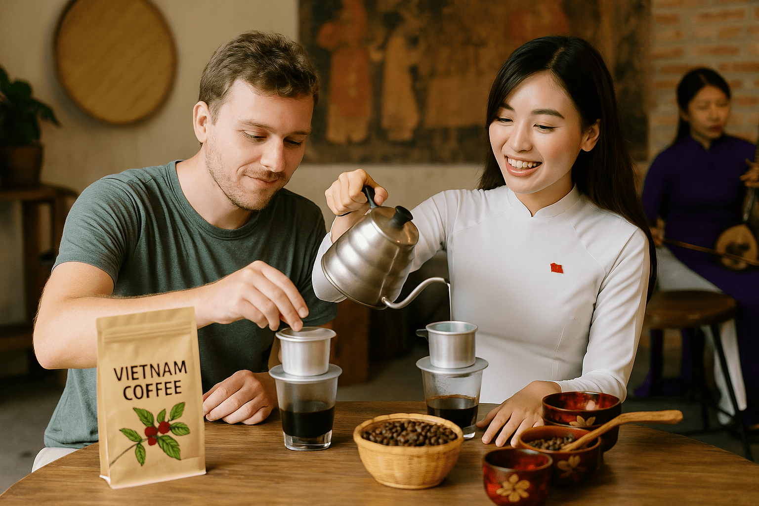 越南文化體驗活動 - 手工藝傳統舞蹈茶道